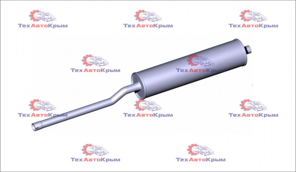 Глушитель-резонатор ГАЗ-3302