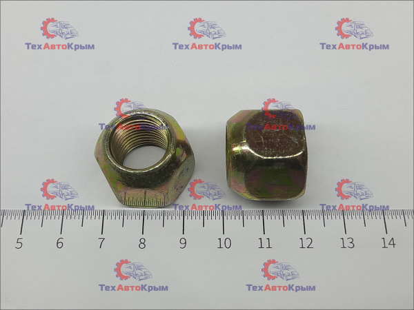 Гайка болта колеса ГАЗ-24-3110, Соболь, УАЗ (14*1,5)