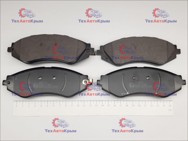 Колодки тормозные Lanos D14, Nubira передние