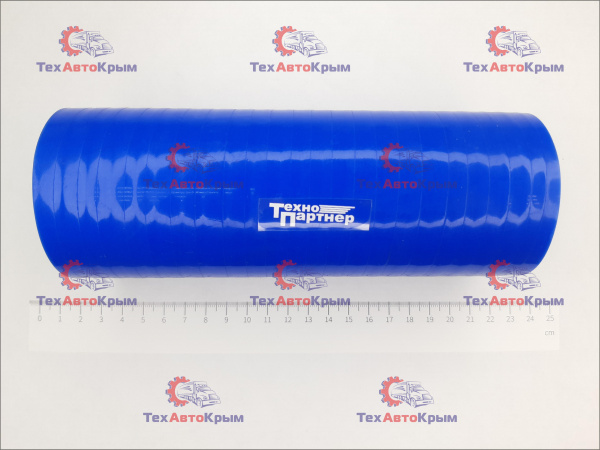 Патрубок охладителя СМАЗ ф=70 L=180 СИЛИКОН