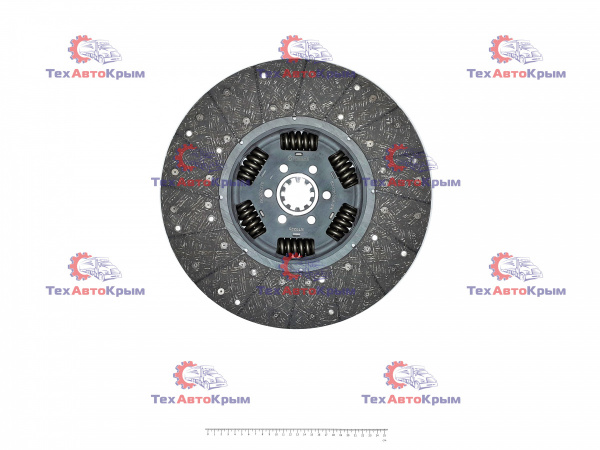 Диск сцепления ведомый МАЗ 362WGTZ 1 34 -10N (D=350mm)